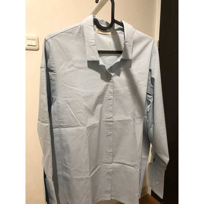Herell id kemeja biru muda preloved