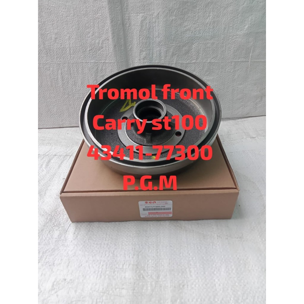 Tromol Depan Carry 1.0 St100 - Brake Drum Front Carry 1000 St100 Original