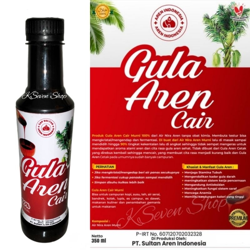 

Gula Aren Cair Murni 350ML