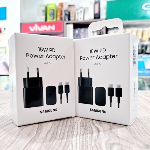 ORI 100% 15W - 25W PD Adapter + CABLE Super Fast Charging SAMSUNG A55 A35 A16 A06 A15 A25 A54 A34 A2