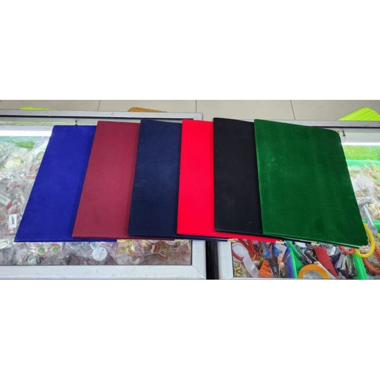 

Buruan Beli Ready Stok map beludru f4ukuran folio BDP