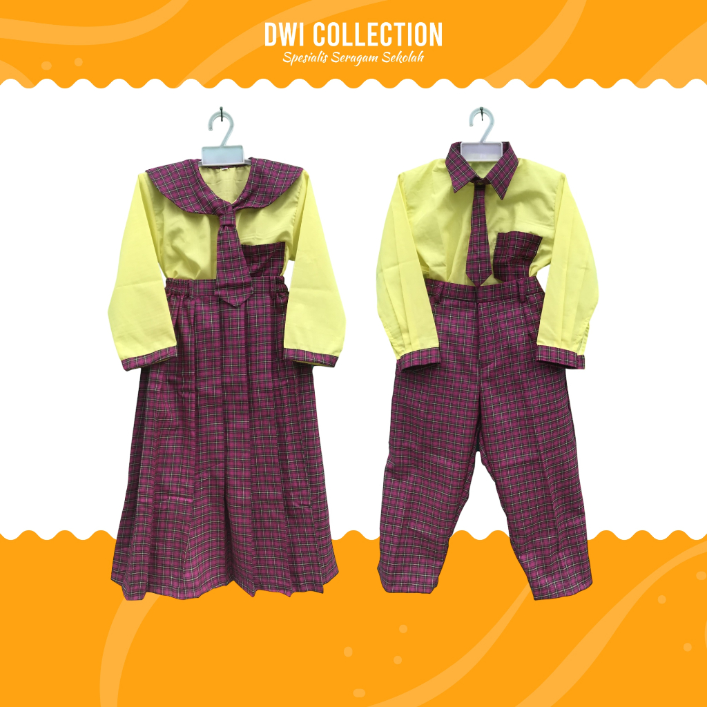 SERAGAM MUSLIM KOTAK PAUD / TK