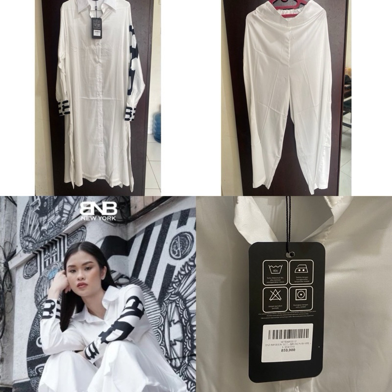 mateen set bnb brandnobrand baru