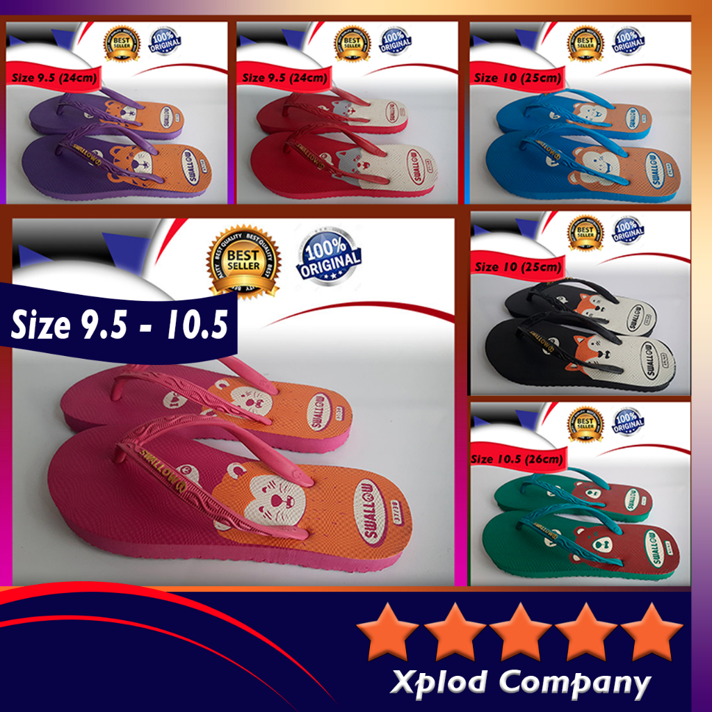 ALL Varian Sandal Swallow Nice Safari Sandal Jepit Wanita Swalow Terbaru 2024 Karet Tebal Premium
