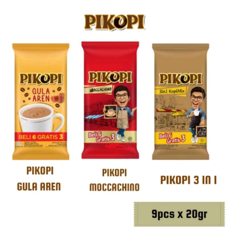 

PIKOPI VARIAN 3 RASA KEMASAN POUCH (9 SACHET X 20 GRAM)