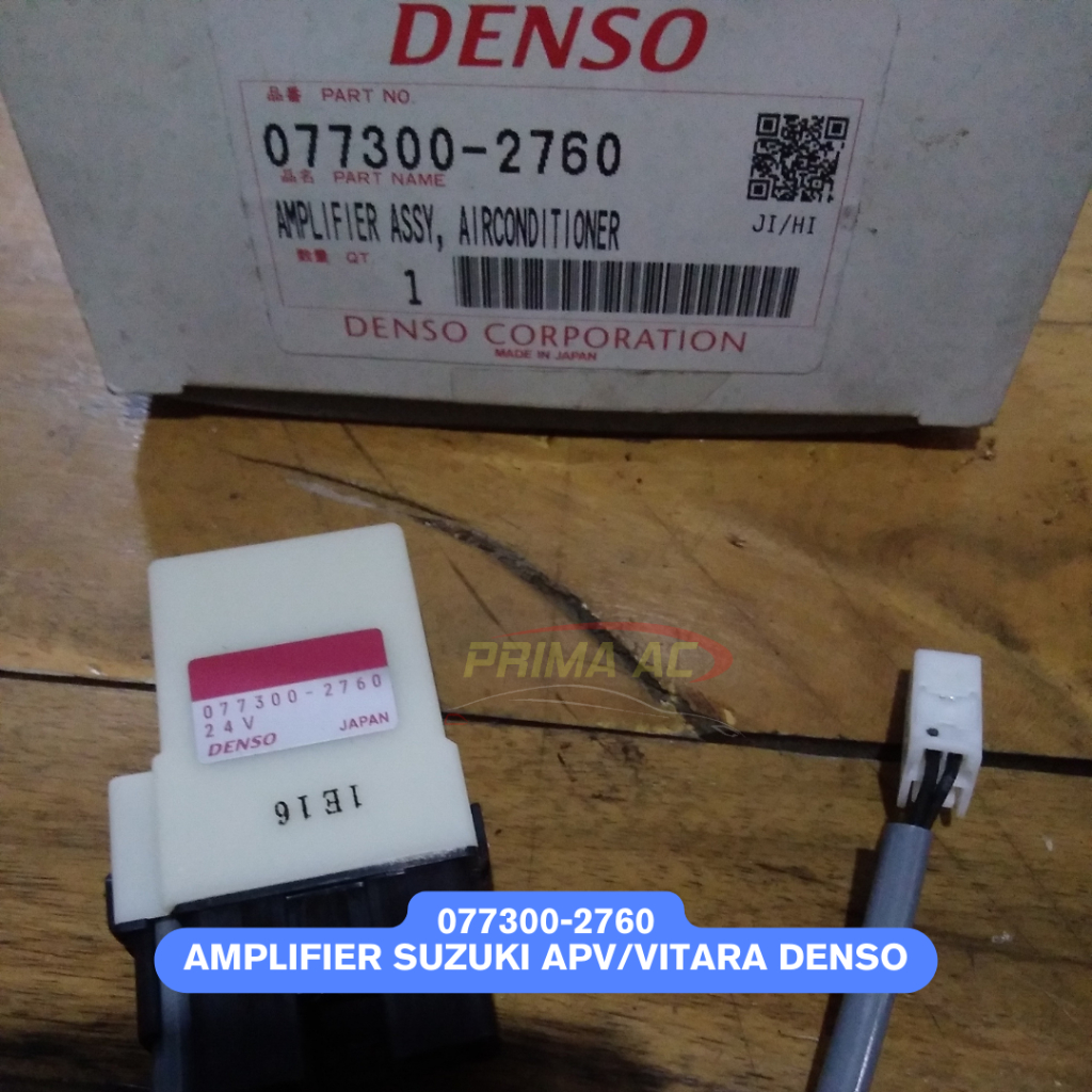 DENSO AMPLIFIER ASSY AC CONDITIONER MOBIL SUZUKI APV VITARA DENSO 077300-2760 SPAREPART AC MOBIL BUS