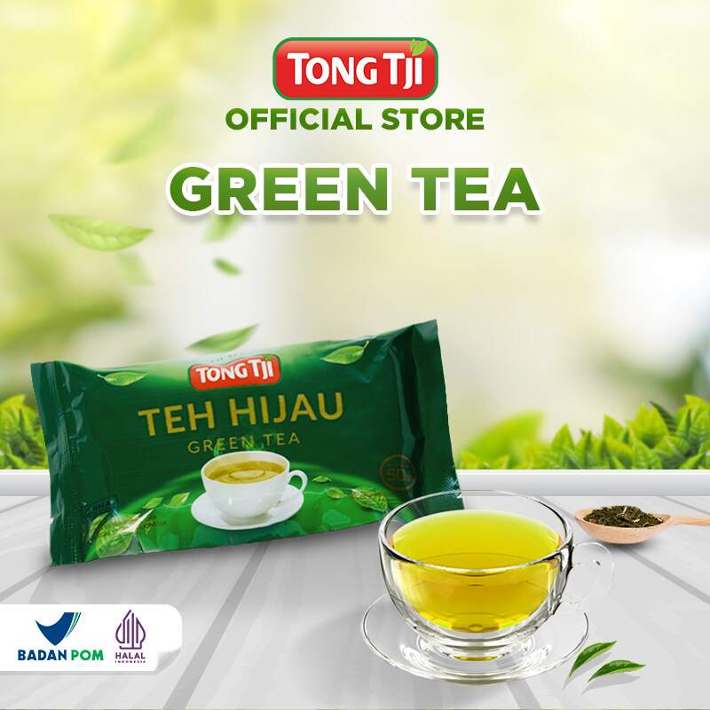 

Tong Tji Green Tea 50g, Teh Seduh