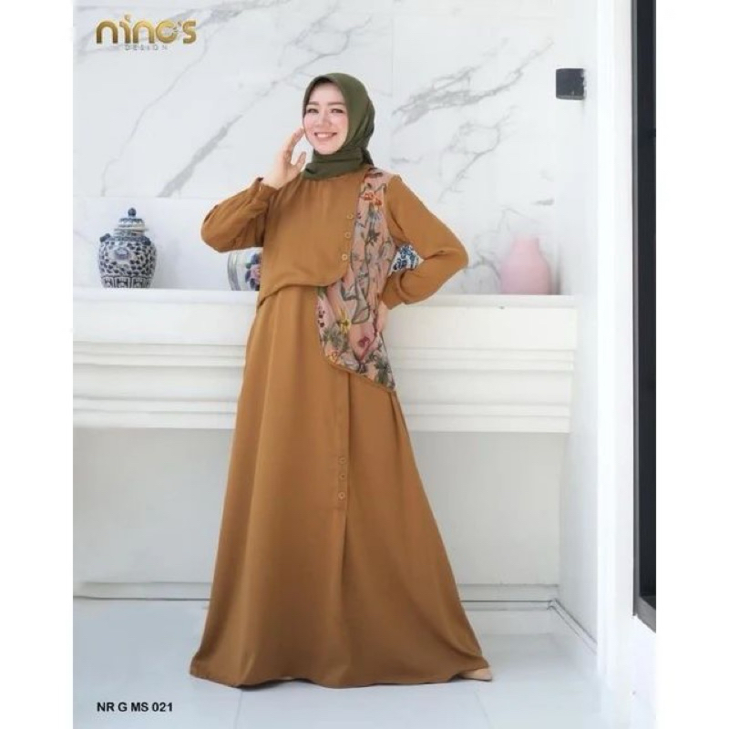 gamis ninos terbaru 021 gamis original ninos design gamis pesta