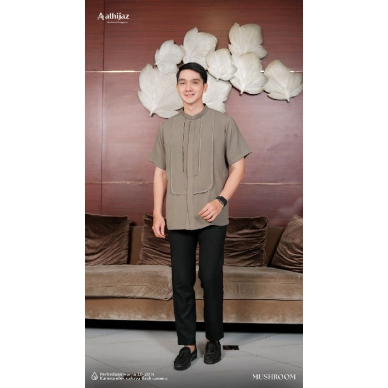 READY STOK Koko Dewasa Lengan Pendek Sarimbit SENADA by Alhijaz