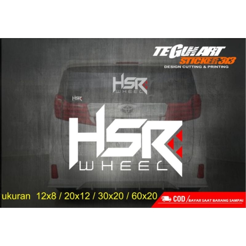 STIKER CUTTING HSR WHEEL
