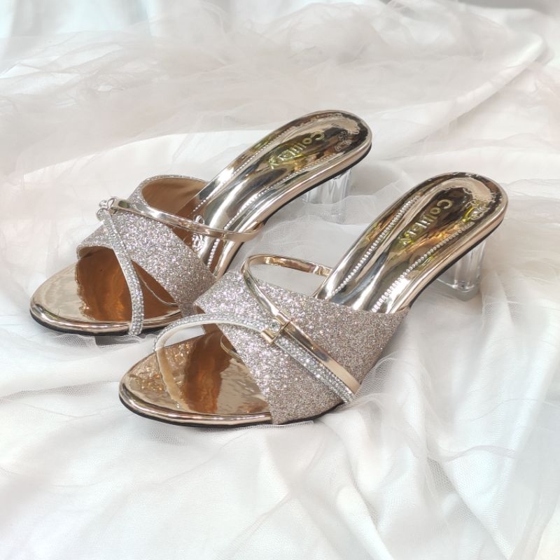 Sandal Pesta Wedding Collibry Hils 5cm