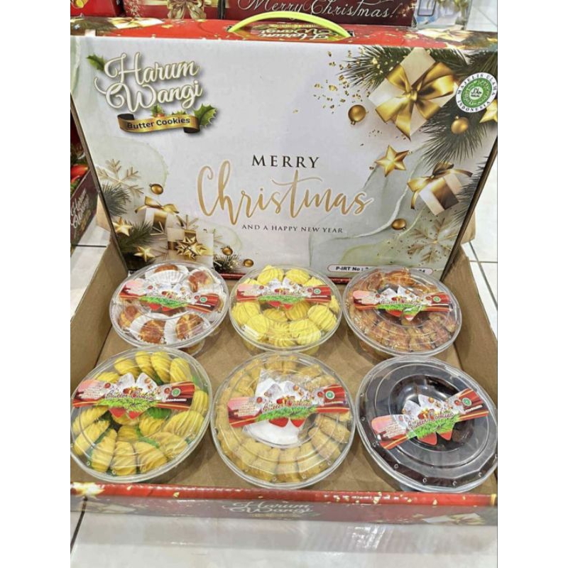 

Paket Kue Natal Harum Wangi / Hampers Natal Free Card