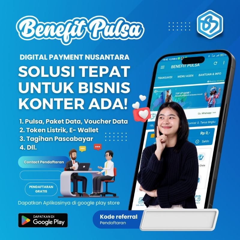 PENDAFTARAN AGEN PULSA & PPOB TERMURAH