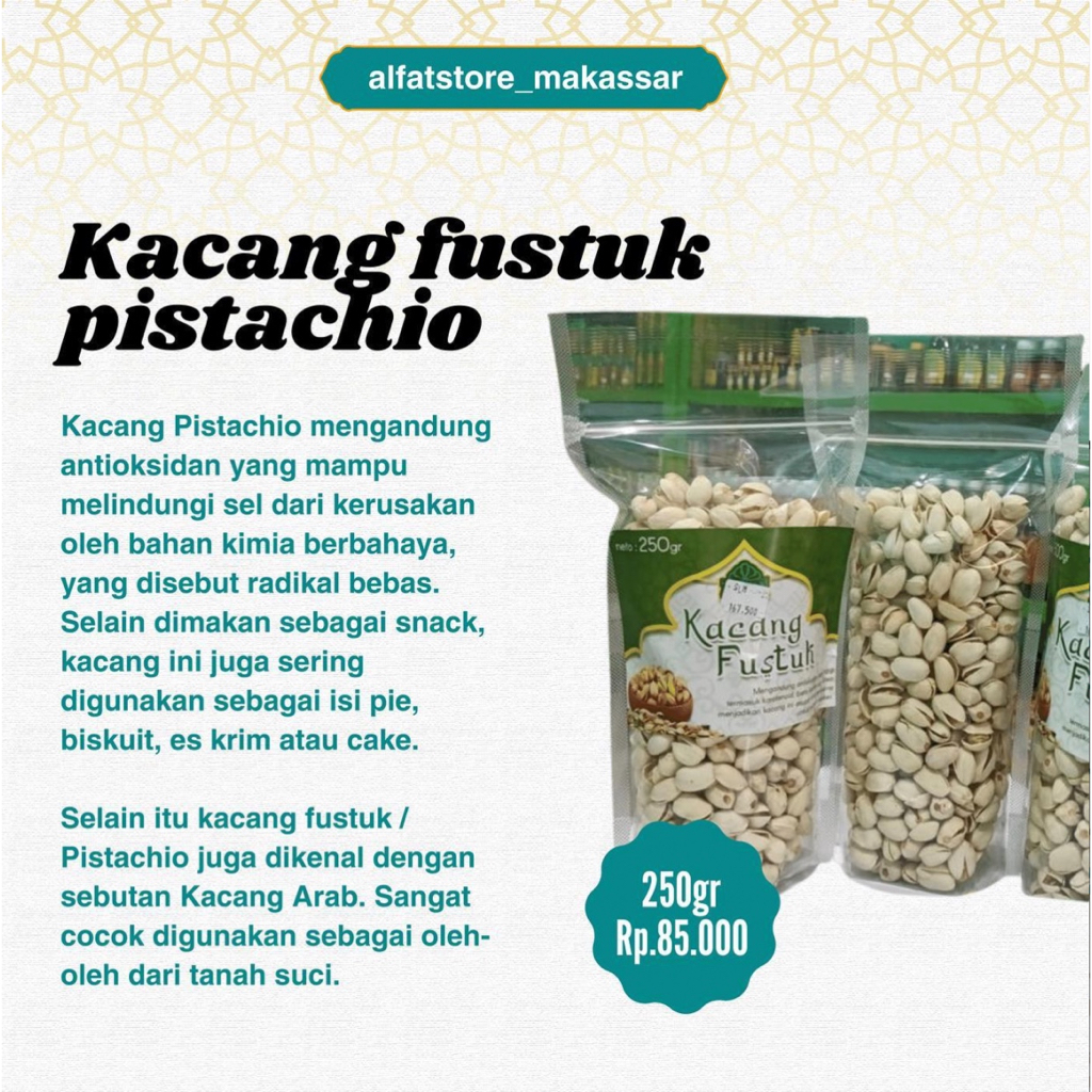 

Kacang fustuk pistachio