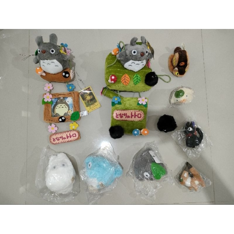 Boneka Totoro / Catbus / Kutu / Jiji / Duck / Fox Squirrel (Sun Arrow)