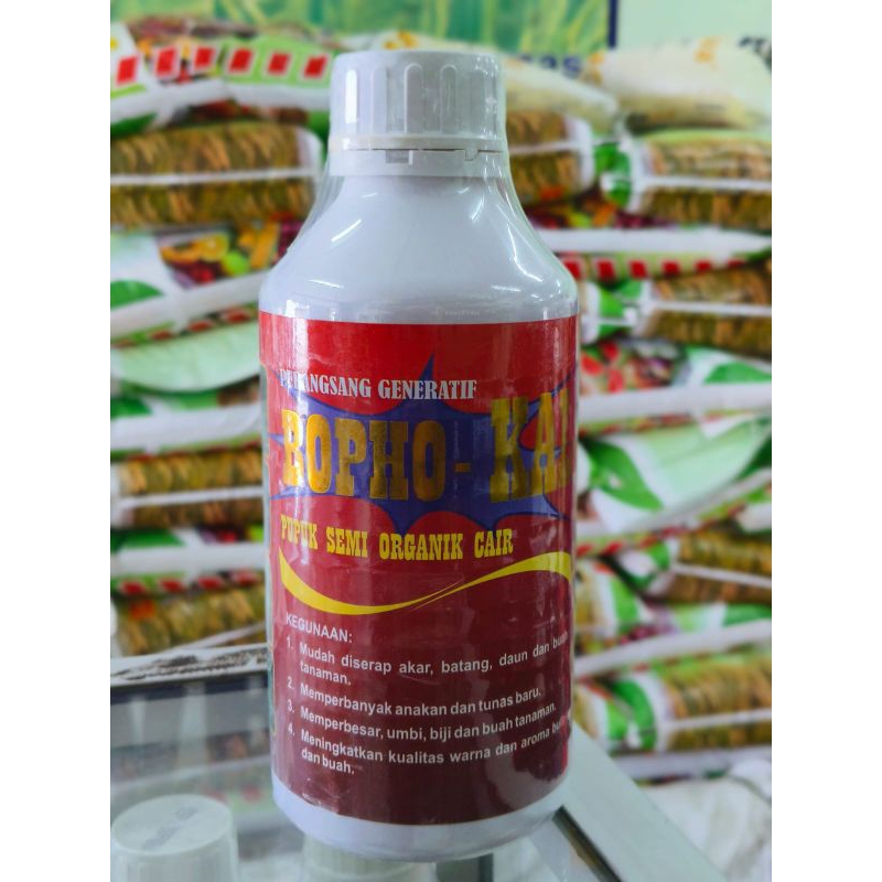 BOPHO-KAL ( PUPUK SEMI ORGANIK CAIR ) KEMASAN 1L PER BOTOL