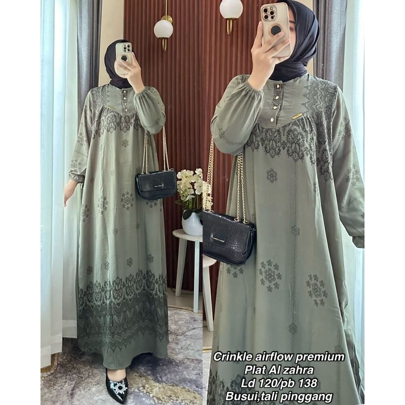 gamis new plat al zahra