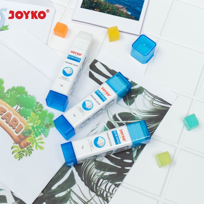 

Glue Stick Joyko GS-118 / Glue Stick Lem Batang Joyko GS-118 12gr Square Glue