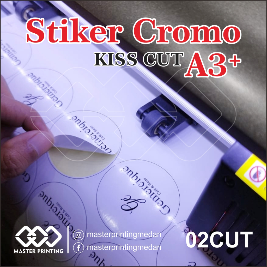 

02CUT - Stiker Label UMKM, Logo Produk, Sticker Kertas, Cutting Mesin, Premium, Murah, Bisa Custom