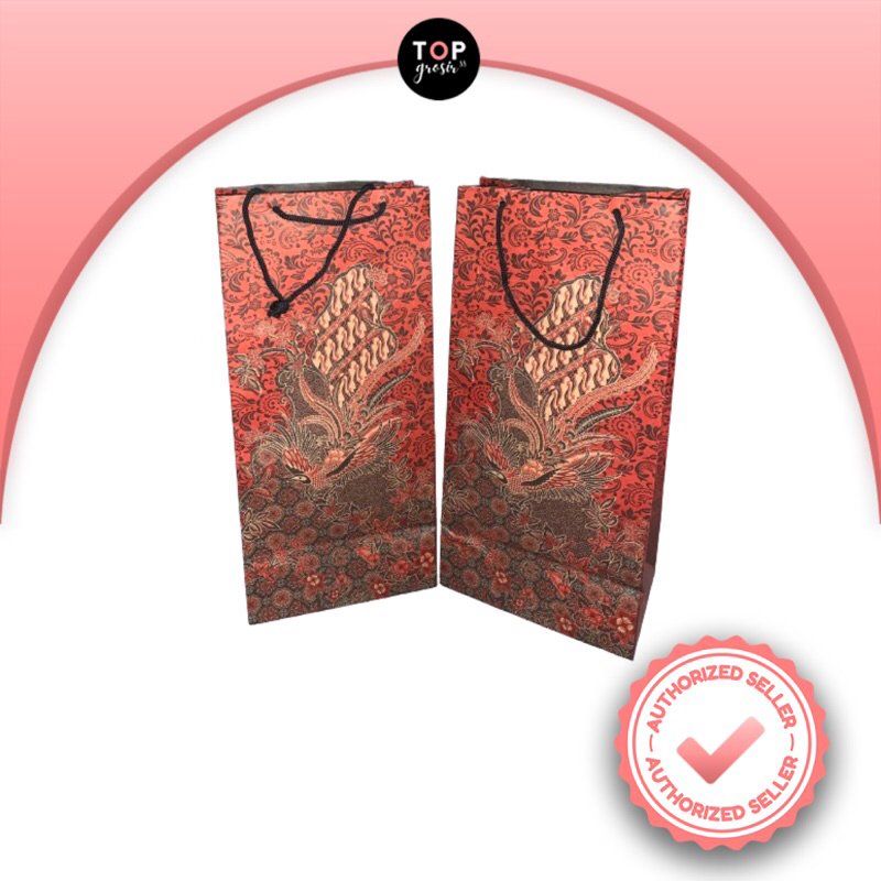 

Paper bag Batik (15x21x9cm)