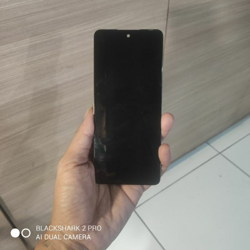 lcd ORI infinix note 10/ note 10 pro tidak retak tidak pecah minus flexibel putus