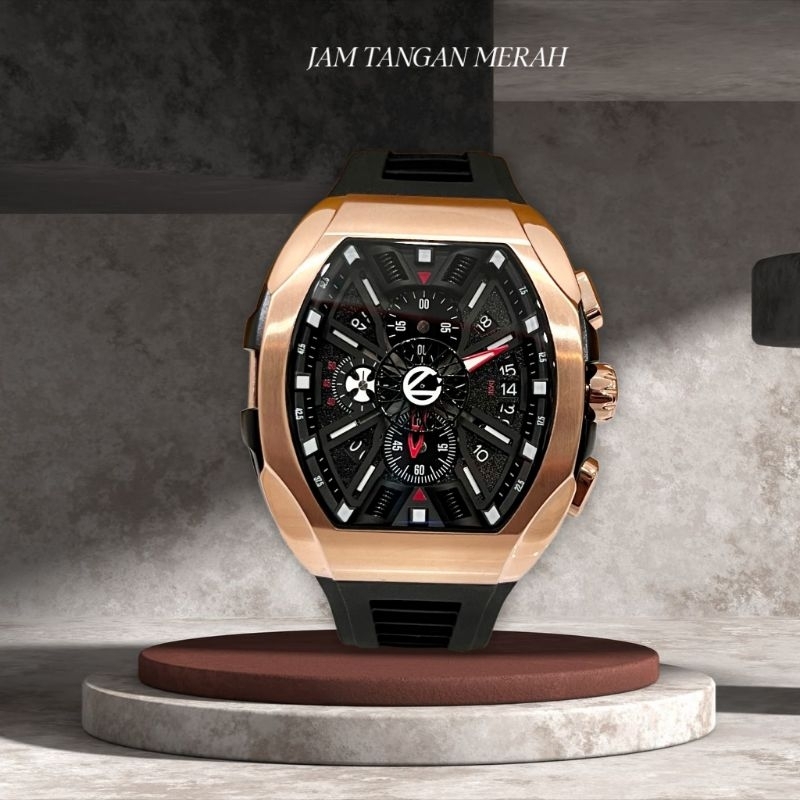 NEW ARRIVAL JAM TANGAN PRIA CHRIST VERRA CV 12080G-35 BLK LIMITED EDITION