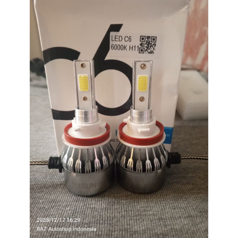 Foglamp C6 H11 Lampu Embun H11 Putih