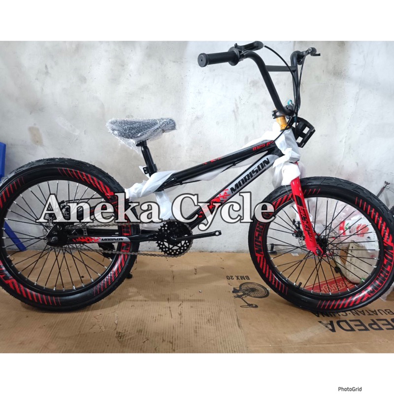 Sepeda Anak Dewasa BMX Morison 20 Inch Cakram Ban Jumbo 3.0