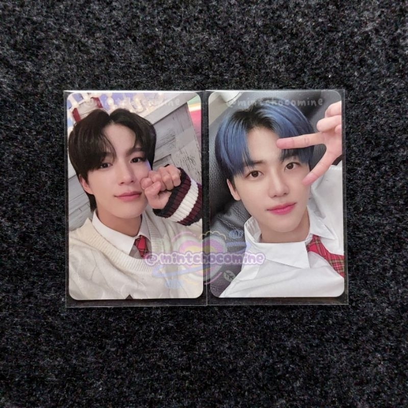 Photocard / PC Jeno Jaemin unboxing event candy