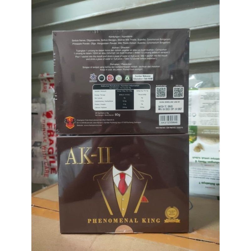 Ak2 phenomenal king isi 20 sachet