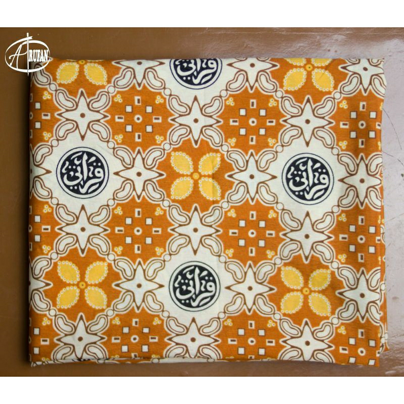 Batik Qiroati Warna Oren