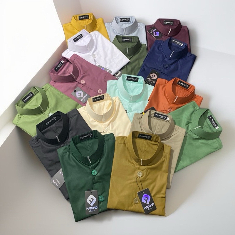 BAJU KOKO AMMU HAIBAH LENGAN PANJANG EL HADDAD ORI HABAIB