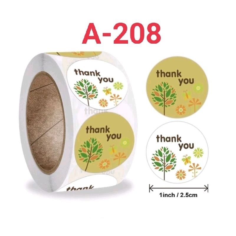 

Stiker Segel Kemasan (50pcs)