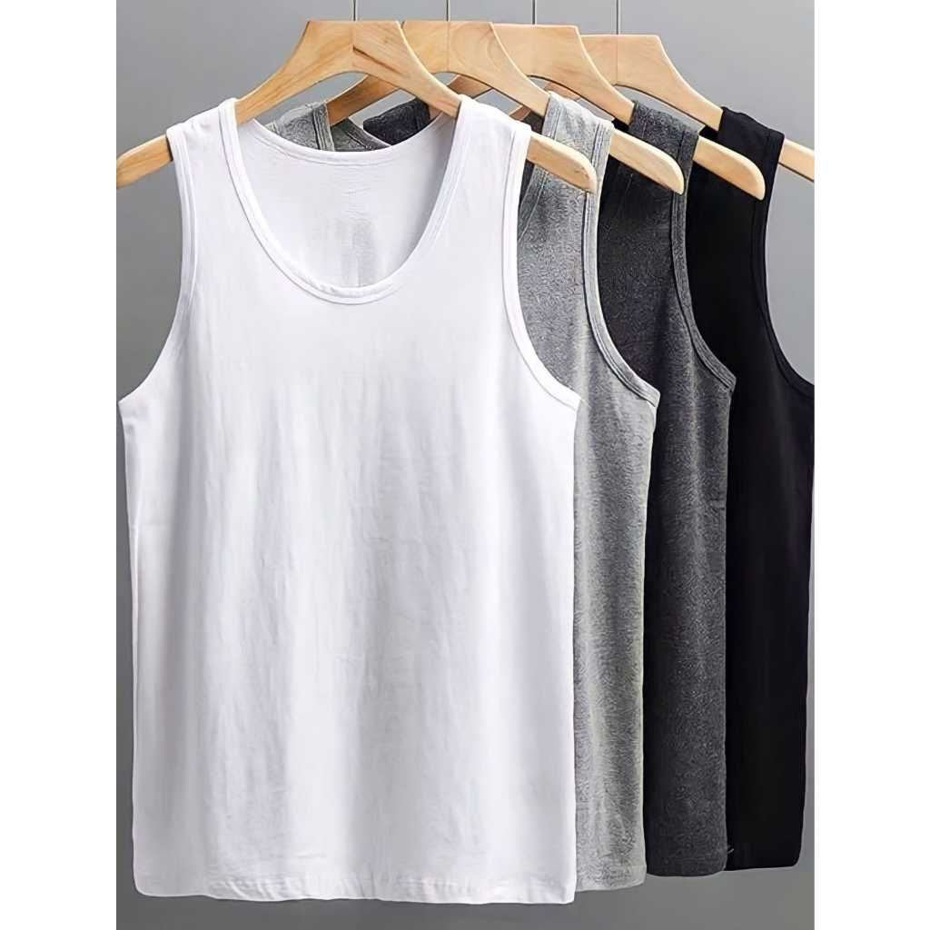 Singlet Pria Polos Lekbong Kaos Dalam Sporty Terbaru