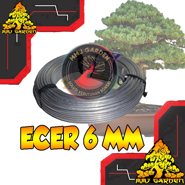MMJ GARDEN-KAWAT BONSAI 6 MM HARGA ECER/METER
