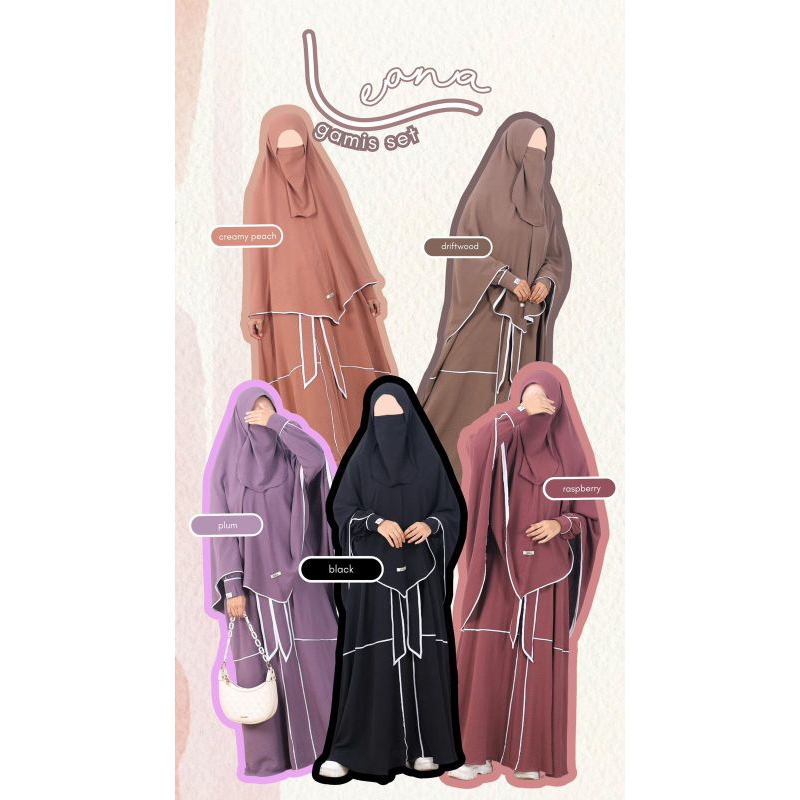 Gamis Leana Set Gerai Mika Citra