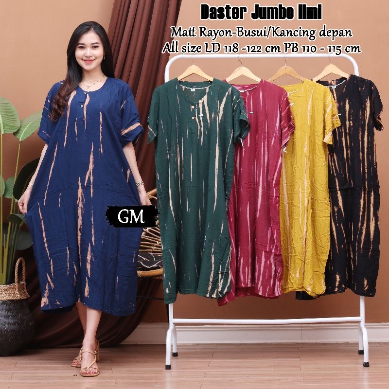 Daster jumbo busui bumil kancing depan kekinian / daster baru / daster kekinian / daster jumbo / das
