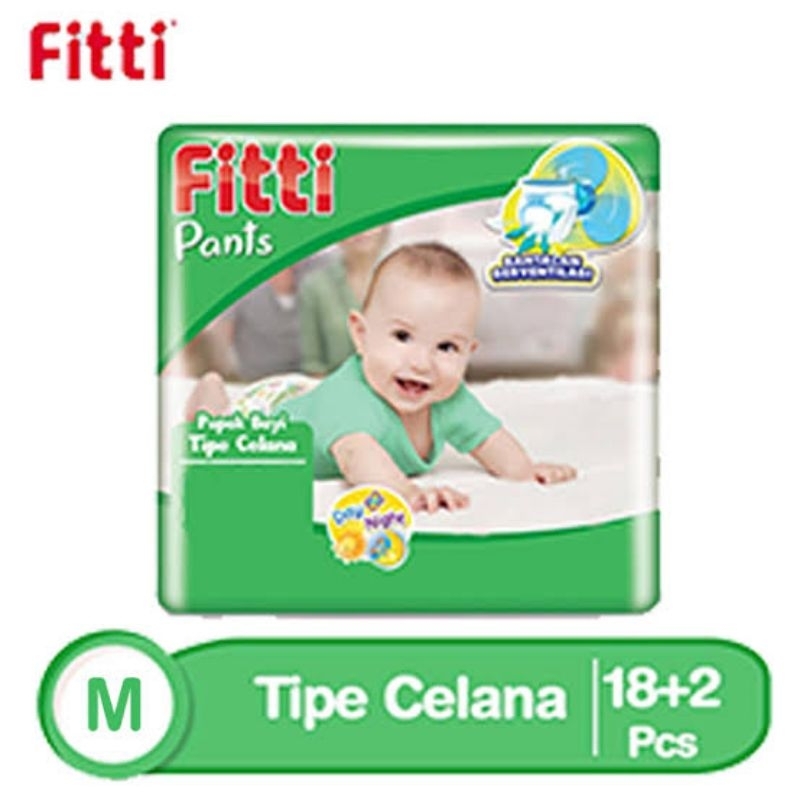 Fitti Pants Popok Celana M18+2