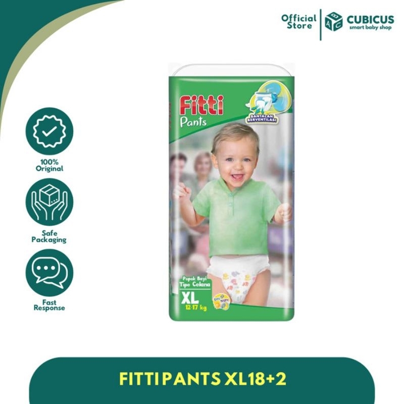 Fitti Pants Popok Celana XL18+2