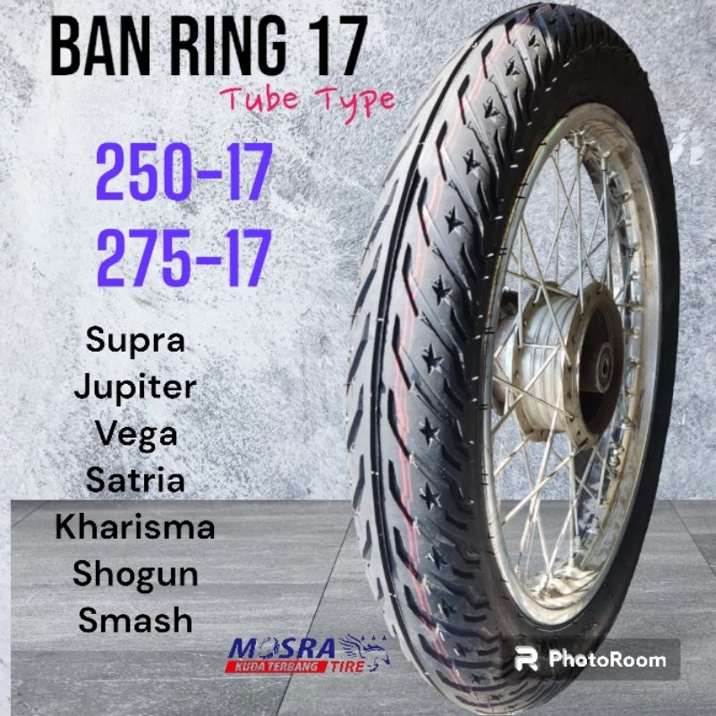 Ban Luar Motor Ring 17 depan Supra Vega Shogun Kharisma Smash