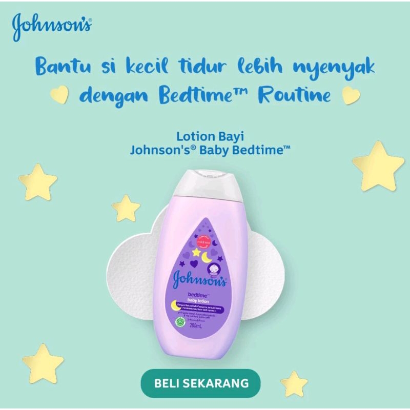 Johnsons Baby Lotion / hand body Lotion Bayi Johnson's