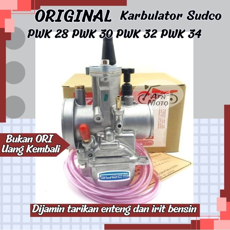 ( Original ) karbulator Karbu Sudco PWK 28 PWK 30 PWK 32 PWK 34 karbulator  Bergaransi