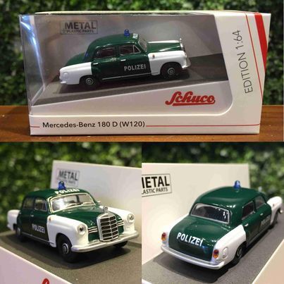 452022300 - SCHUCO Mercedes-Benz 180 D (W120) POLICE