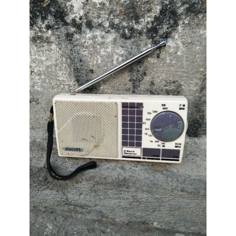 radio saku Philips jadul vintage