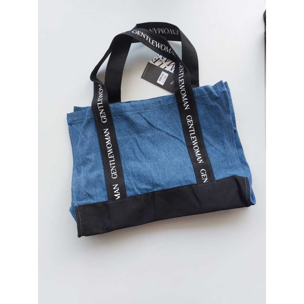 GENTLE WOMEN 05 JEANS Tote Bag Sling Tas Wanita Kecil Canvas Trending Tali Slempang Jalan-jalan Simp