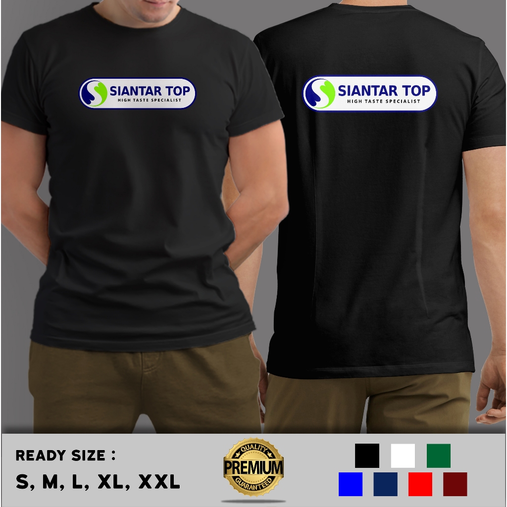 Kaos Siantar Top Logo Terlaris