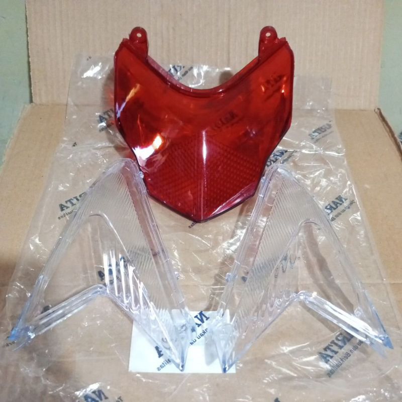 mica lampu stop+sen belakang Vario tekno 125 old