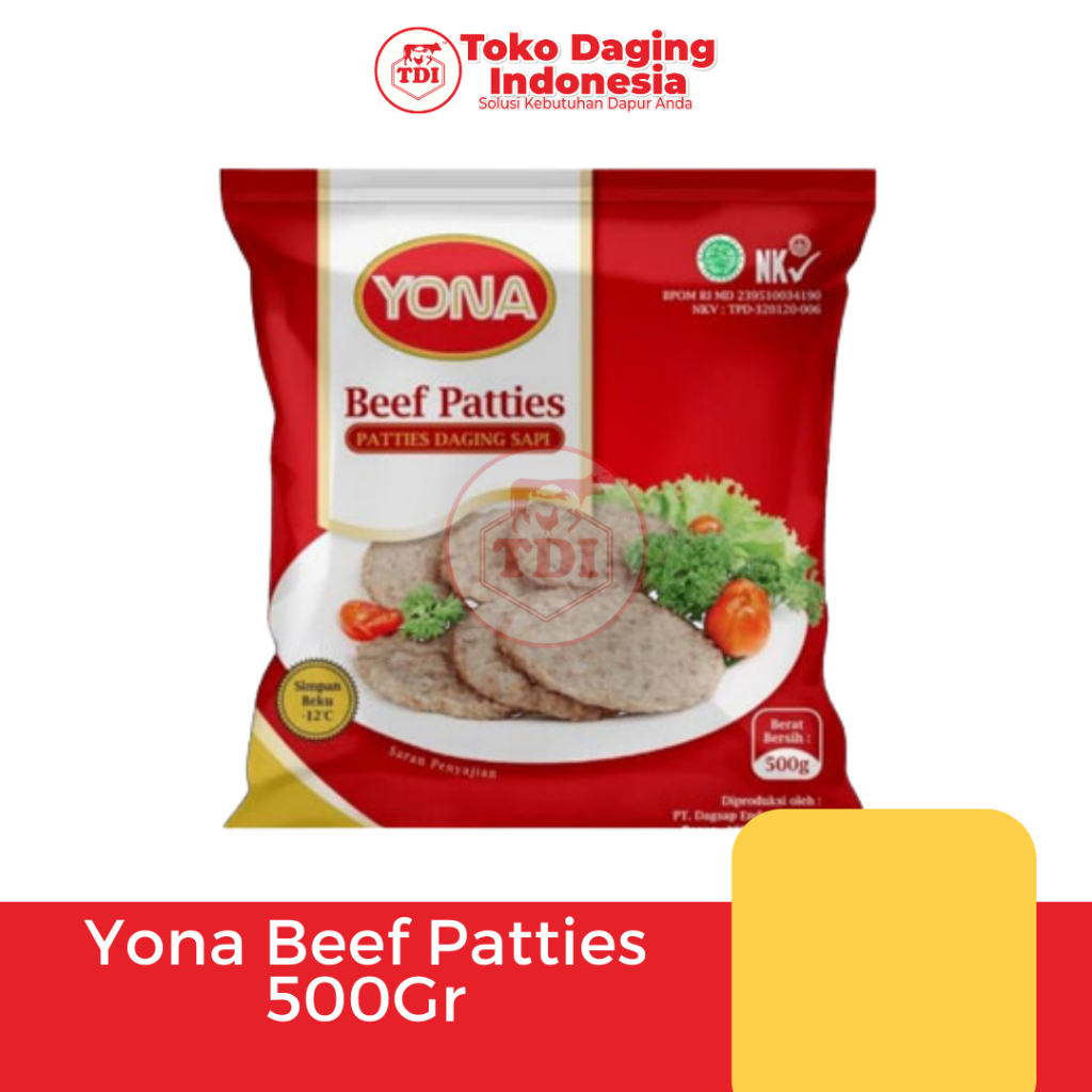 

Yona Beef Patties 500Gr