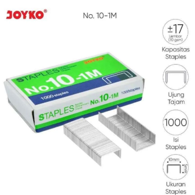 

JOYKO NIECES NO 10-1M/ NO 3 24/6/ ISI STAPLER -ISI STAPLES