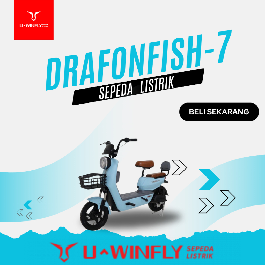 Sepeda Listrik Uwinfly D7S